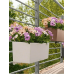 Кашпо Lechuza Balconera Color 50 Светло-серый Всё в одном