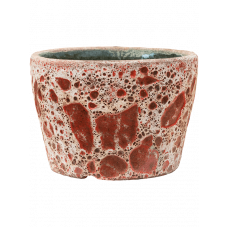 Baq Lava Couple straight relic pink (glazed inside)