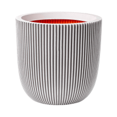 Capi Nature Groove NL Planter Ball Ivory